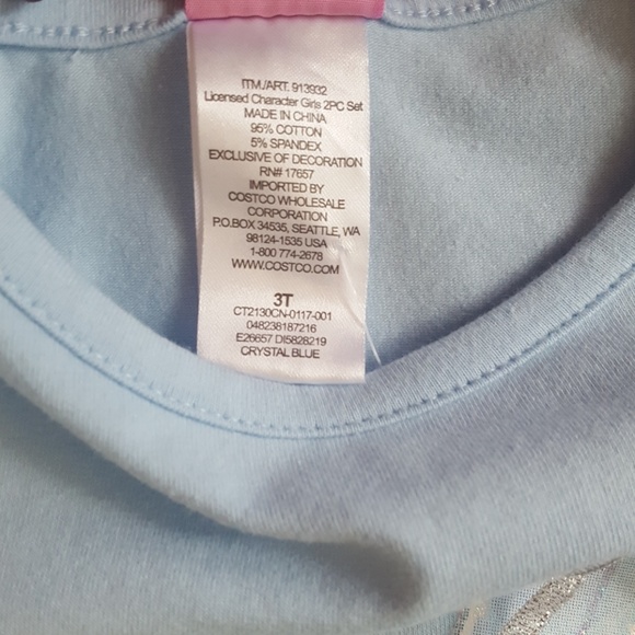 Disney Cinderella 2pc Shorts Set Size 3T - Picture 5 of 7